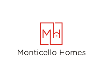 Monticello Homes logo design by Sheilla