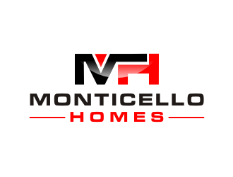 Monticello Homes logo design by Franky.