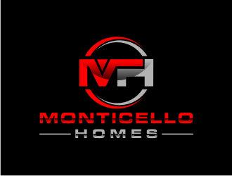Monticello Homes logo design by Franky.