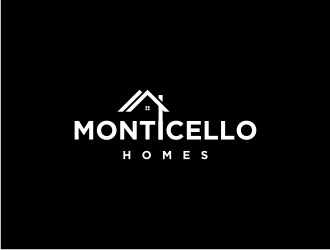 Monticello Homes logo design by Kraken