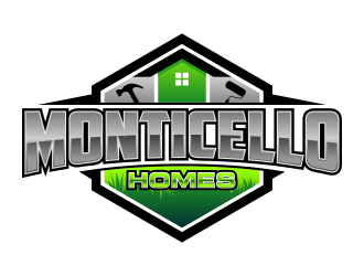 Monticello Homes logo design by ekitessar