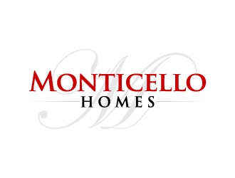 Monticello Homes logo design by J0s3Ph