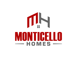 Monticello Homes logo design by ingepro