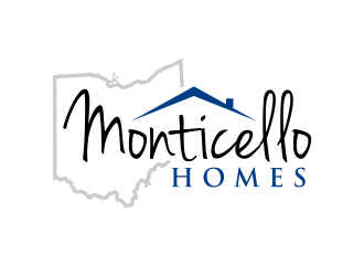 Monticello Homes logo design by ingepro