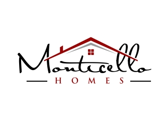 Monticello Homes logo design by aura