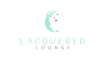 Lacquered Lounge logo design by designstarla
