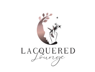 Lacquered Lounge logo design by designstarla