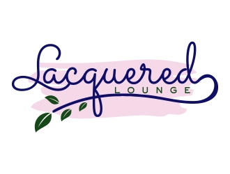Lacquered Lounge logo design by cikiyunn