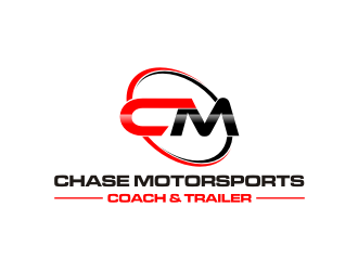 Chase Motorsports Coach & Trailer logo design by Franky.