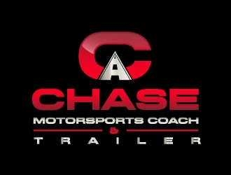 Chase Motorsports Coach & Trailer logo design by drifelm