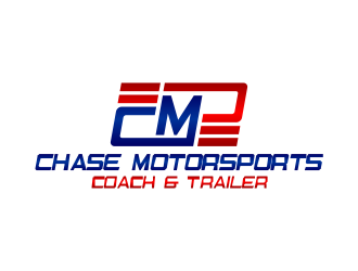 Chase Motorsports Coach & Trailer logo design by monster96