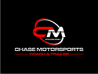 Chase Motorsports Coach & Trailer logo design by Franky.
