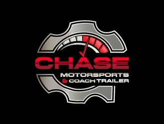 Chase Motorsports Coach & Trailer logo design by drifelm