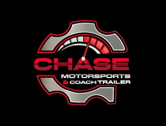 Chase Motorsports Coach & Trailer logo design by drifelm