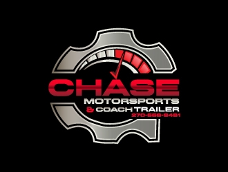 Chase Motorsports Coach & Trailer logo design by drifelm