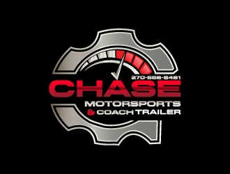 Chase Motorsports Coach & Trailer logo design by drifelm
