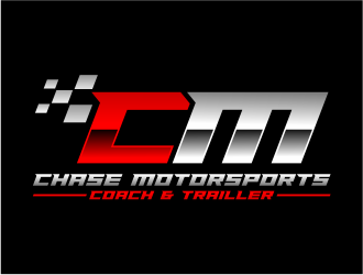 Chase Motorsports Coach & Trailer logo design by cintoko