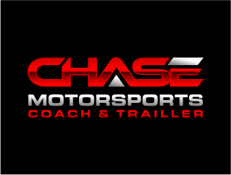 Chase Motorsports Coach & Trailer logo design by cintoko