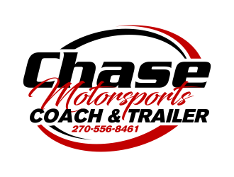 Chase Motorsports Coach & Trailer logo design by ingepro