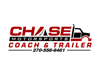 Chase Motorsports Coach & Trailer logo design by ingepro