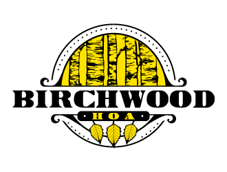 Birchwood HOA logo design by Ultimatum