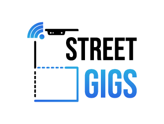 Street Gigs logo design by BeezlyDesigns