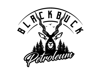 BlackBuck Petroleum logo design by Rock