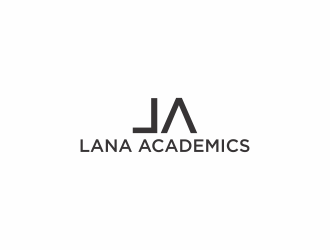 Lana Academics logo design by eagerly