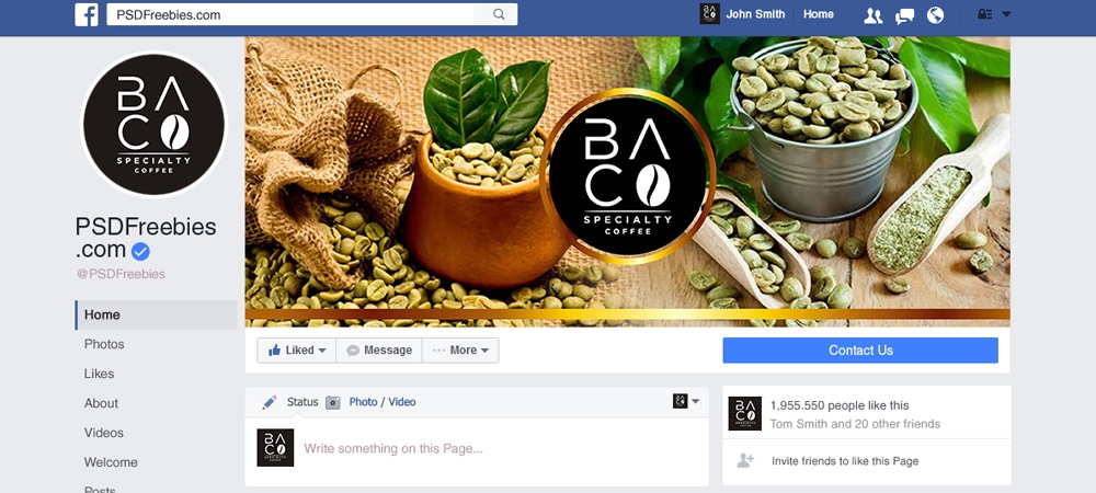 BA.CO Specialty Coffee logo design by Gelotine