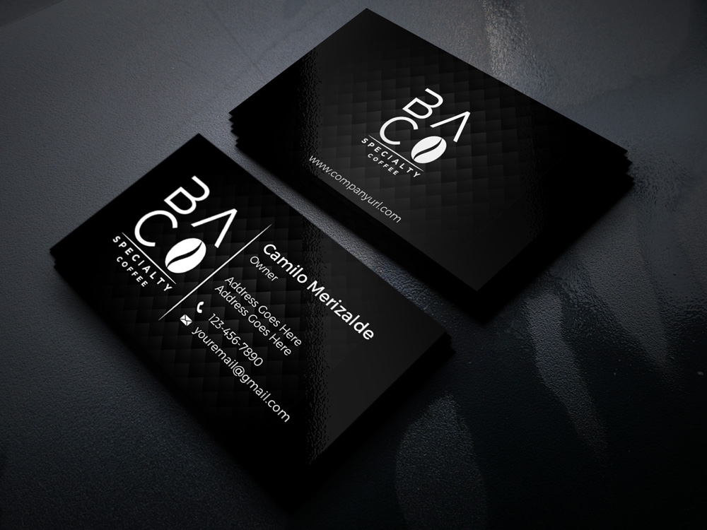 BA.CO Specialty Coffee logo design by Gelotine