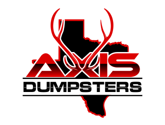 Axis Dumpsters  logo design by beejo