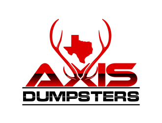 Axis Dumpsters  logo design by beejo