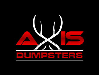 Axis Dumpsters  logo design by beejo