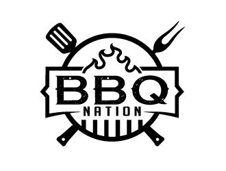 BBQ Nation logo design by jaize
