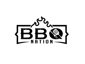 BBQ Nation logo design by jaize