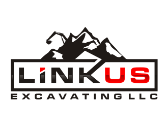 Linkus Excavating LLC  logo design by bricton