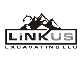 Linkus Excavating LLC  logo design by bricton