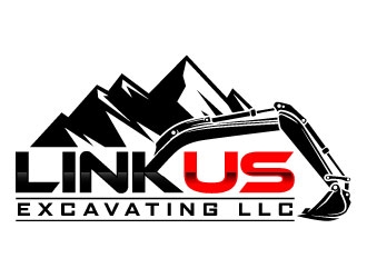 Linkus Excavating LLC  logo design by daywalker