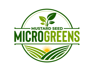 Mustard Seed Micro Greens logo design by mutafailan