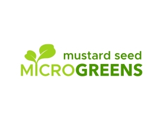 Mustard Seed Micro Greens logo design by rizuki