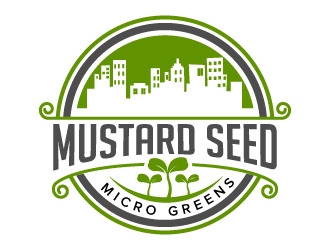 Mustard Seed Micro Greens logo design by jaize