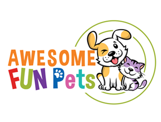 Awesome Fun Pets Logo Design