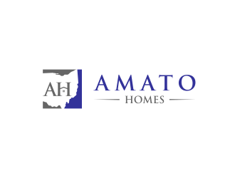 Amato Homes logo design by yunda
