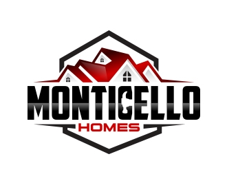 Monticello Homes logo design by adm3