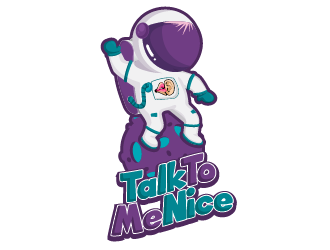 Talk To Me Nice logo design by akupamungkas