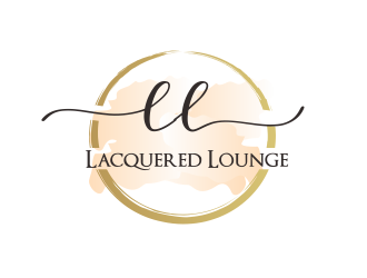 Lacquered Lounge logo design by Greenlight