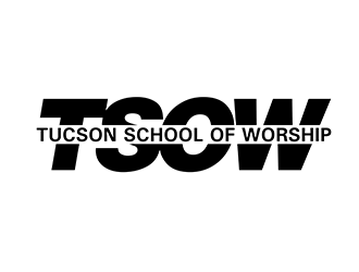 Tucson School of Worship logo design by 3Dlogos