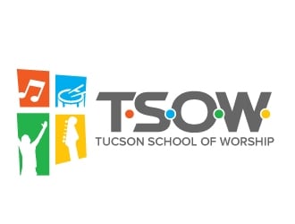 Tucson School of Worship logo design by jaize