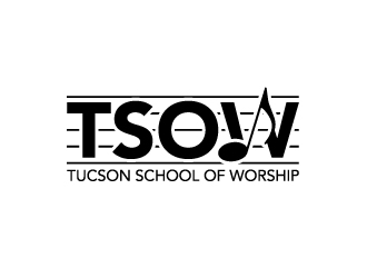 Tucson School of Worship logo design by efren