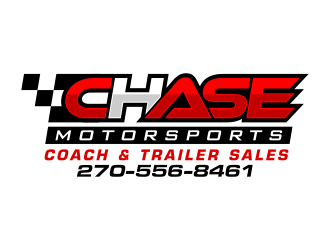 Chase Motorsports Coach & Trailer logo design by ingepro
